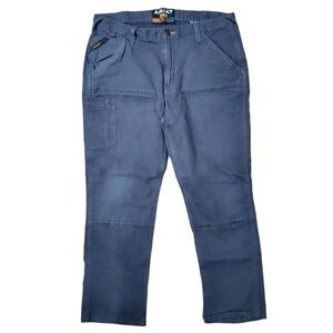 ARIAT Pants REBAR M4 Mens 38X30 Gray Low Rise Straight Workwear Cargo Outdoor